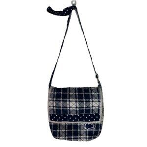 get READY girls Penn State Nittany Lion Cloth Quilted Crossbody Handbag Purse